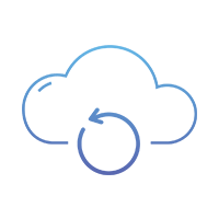 cloud backup icon
